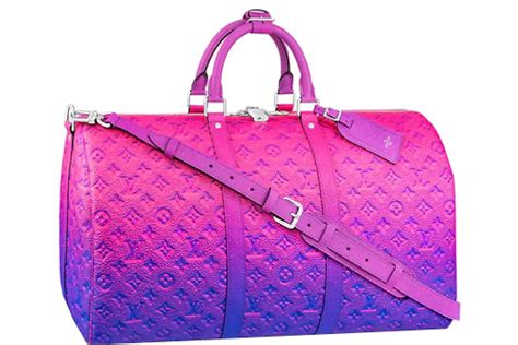 Louis Vuitton Keepall 50B Taurillon Illusion 